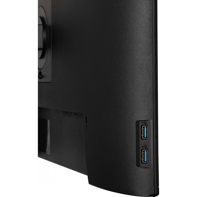 iiyama ProLite 27 4K IPS technology panel with RJ45 (LAN), KVM Switch and USB-C Dock with 96W power delivery