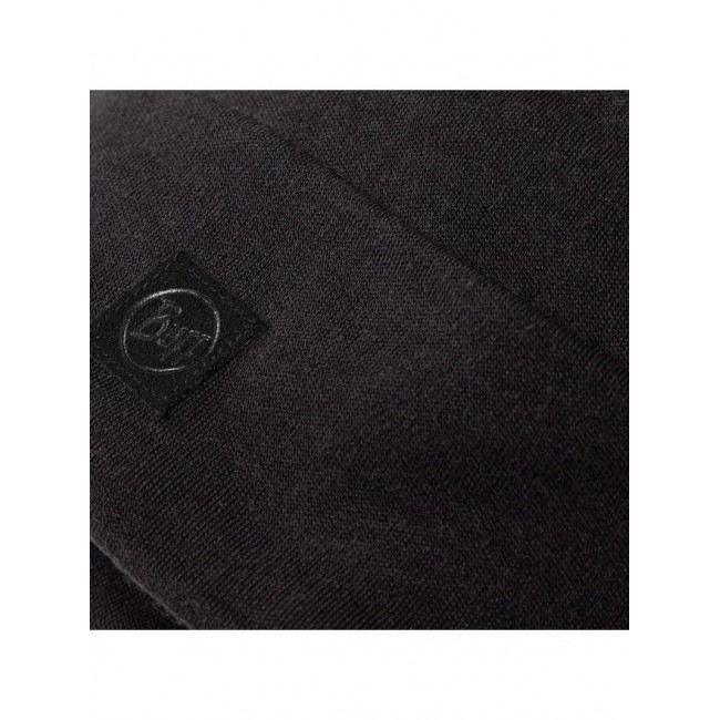 Buff Heavyweight Merino Wool Hat Loose Winter Cap - Black Buff Heavyweight Merino Wool Hat Loose Winter Cap - Black