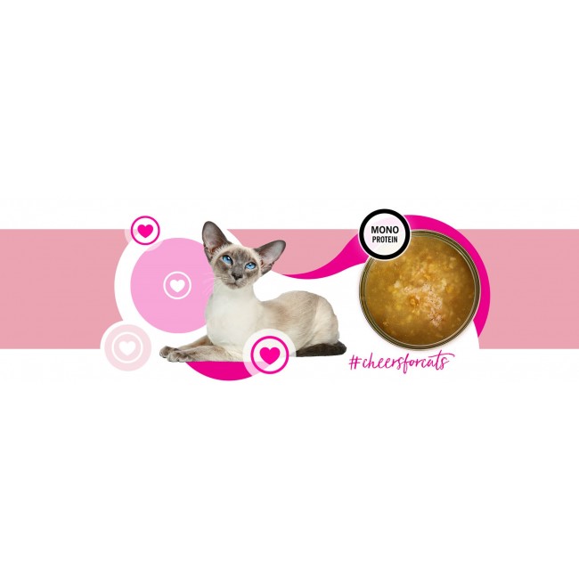 3COTY Cheers! 62. Turkey - wet cat food - 160g 3COTY Cheers! 62. Turkey - wet cat food - 160g