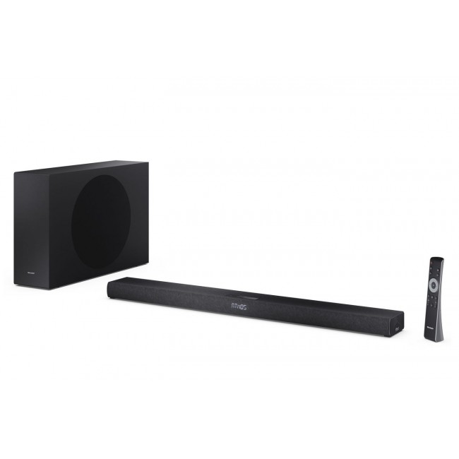 Sharp 2.1 Channel Soundbar with Subwoofer Sharp 2.1 Channel Soundbar with Subwoofer