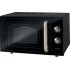 Gorenje Microwave oven with grill MO4250CLB Free standing, 20 L, Grill, Mechanic, 700 W, Black, Defrost function