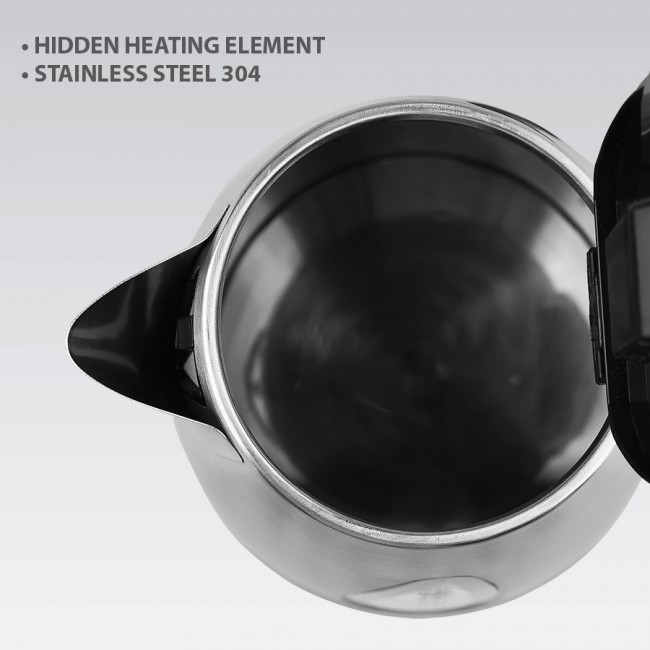 Electric kettle MAESTRO MR-029NEW 1l Stainless steel 1600 W