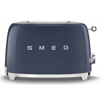 Smeg TSF01NBEU toaster 6 2 slice(s) 950 W Blue, Chrome