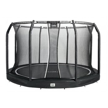 Premium Ground Combo 366cm Trampoline Black