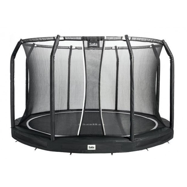 Premium Ground Combo 366cm Trampoline Black Premium Ground Combo 366cm Trampoline Black