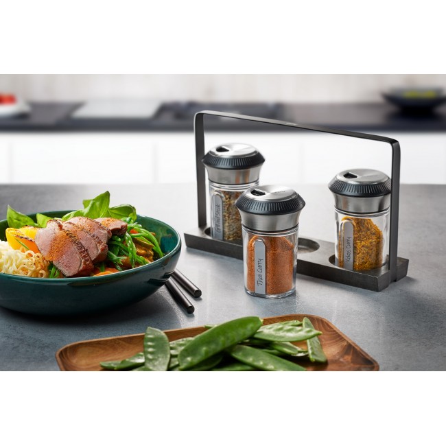 Set of 3 Gefu X-plosion spice containers G-34654