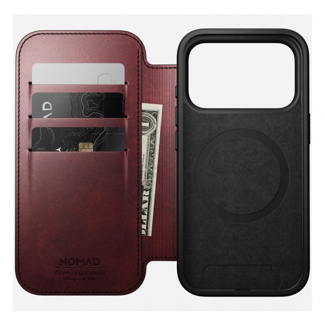 Nomad Modern Leather Folio mobile phone case 16 cm (6.3
