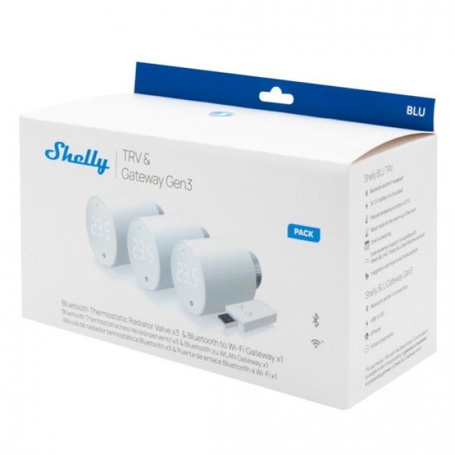 Shelly BLU TRV Suitable for indoor use