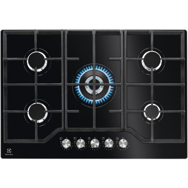 Electrolux KGG75362K Black Built-in 75 cm Gas 5 zone(s)