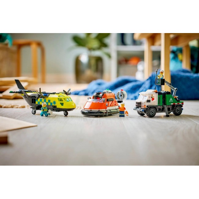 LEGO CITY 60505 Airplane, Service Truck and Hovercraft Rem