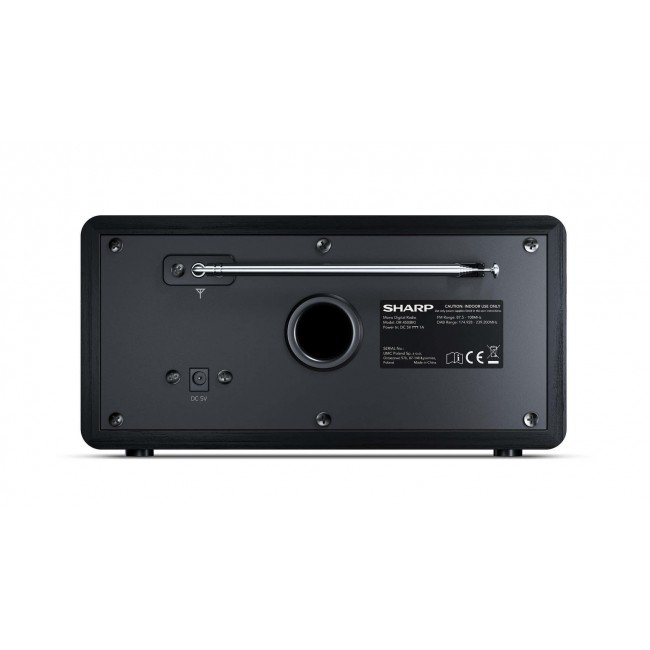 Sharp DR-450 Personal Digital Black, Stainless steel