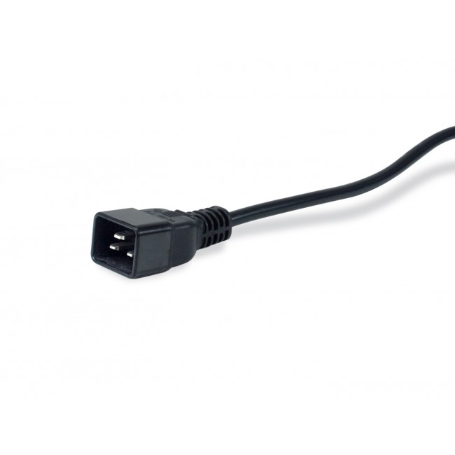 Equip 8-Outlet, 6 x IEC-C13+ 2X IEC-C19 Power Distribution Unit, on/off switch, Aluminum Shell