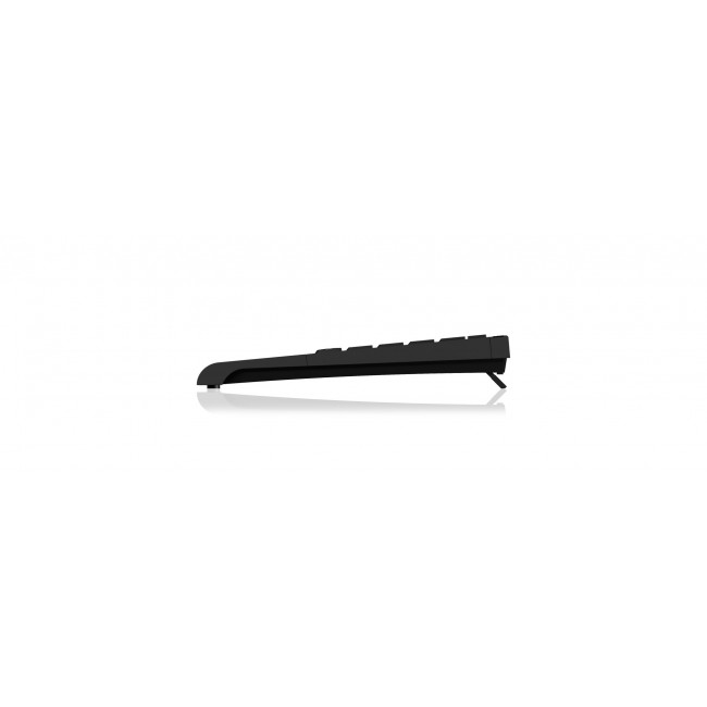 KeySonic ACK-540U+ (UK) keyboard Office USB QWERTY UK English Black
