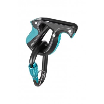 Movement belay device kit black-turquoise set
