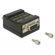 DeLOCK 2xDB9 DB9 Black
