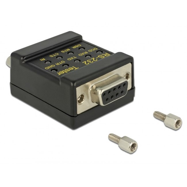 DeLOCK 2xDB9 DB9 Black