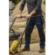 NEO TOOLS DENIM Work Trousers, Cordura Reinforcements, Detachable Holster Pockets, Navy Blue, Size M/50