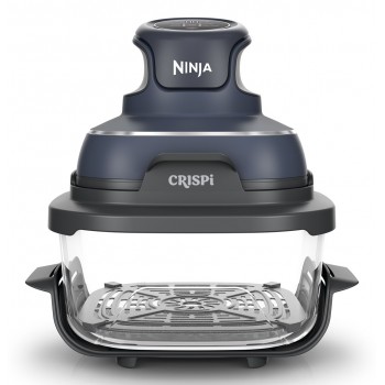 Ninja CRISPi Single 3.8 L 1700 W Hot air fryer Blue, Grey, Transparent
