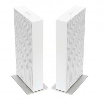 Acer Wave 7, wifi 7 Mesh Router, EU plug, dual pack Dual-band (2.4GHz + 5GHz or 2.4GHz + 6GHz) Wi-Fi 7 (802.11be) 4 Acer Wave 7, wifi 7 Mesh Router, EU plug, dual pack Dual-band (2.4GHz + 5GHz or 2.4GHz + 6GHz) Wi-Fi 7 (802.11be) 4