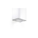 Bosch Serie 4 DHL555BL cooker hood Built-in Silver 590 m /h