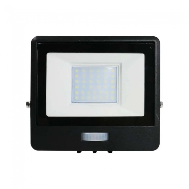 LED projector V-TAC VT-138S 30W SAMSUNG CHIP Motion sensor 3000K 2340lm (SKU 20262) Black