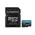 Kingston Technology 1TB microSDXC Canvas Go Plus Gen4 200MB/s A2 U3 V30 Card + Adapter