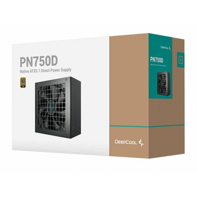 DeepCool PN750D power supply unit 750 W 20+4 pin ATX ATX Black DeepCool PN750D power supply unit 750 W 20+4 pin ATX ATX Black