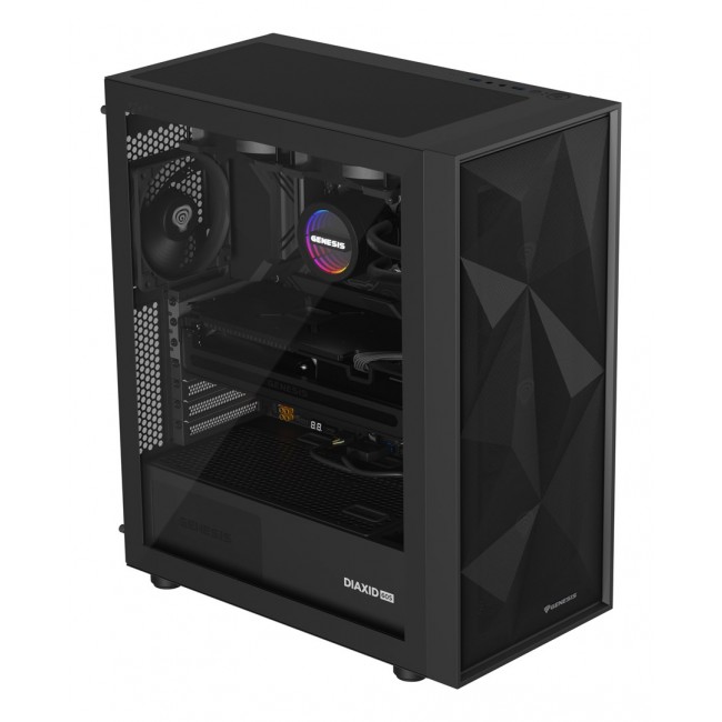GENESIS NLG-2318 computer cooling system Computer case Liquid cooling kit Black GENESIS NLG-2318 computer cooling system Computer case Liquid cooling kit Black
