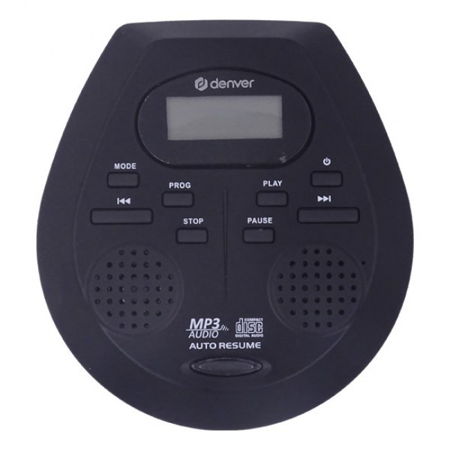 Discman with auto resume and anti-shock DMP-395B black Discman with auto resume and anti-shock DMP-395B black