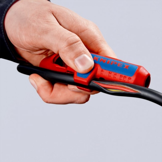 Knipex ErgoStrip cable stripper Blue, Red Knipex ErgoStrip cable stripper Blue, Red