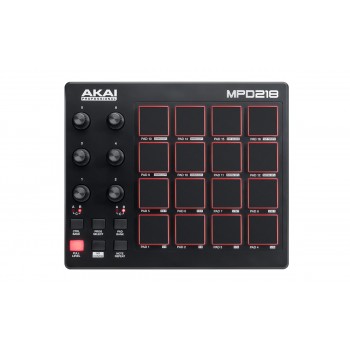AKAI MPD 218 Pad controller MIDI USB Black