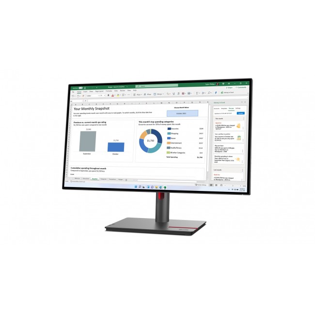 Lenovo ThinkVision P27h-30 LED display 68.6 cm (27 Lenovo ThinkVision P27h-30 LED display 68.6 cm (27