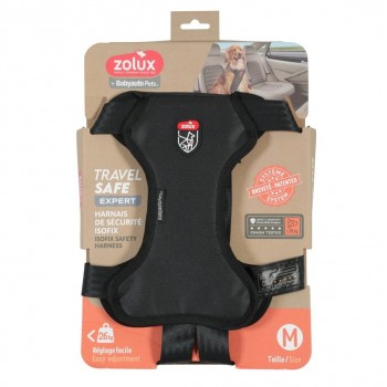 ZOLUX Travel Safe M black - dog harness