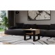 MODERN 2P MINI SLIM coffee table, artisan/black