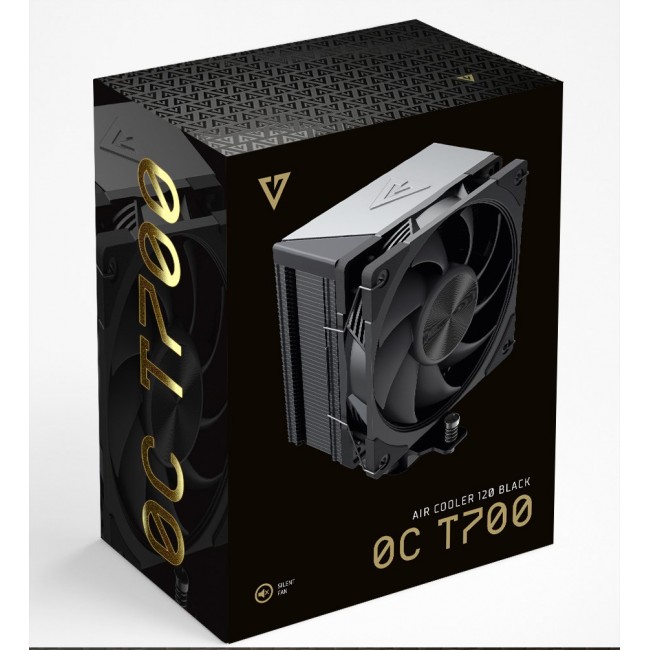 MODECOM Volcano 0C T700 Processor Air cooler 12 cm Black