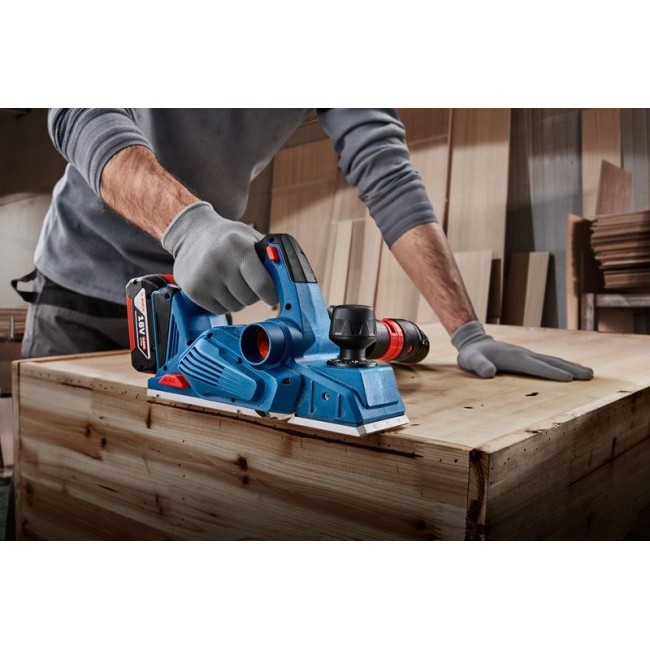 Bosch GHO 185-LI Black, Blue 14000 RPM