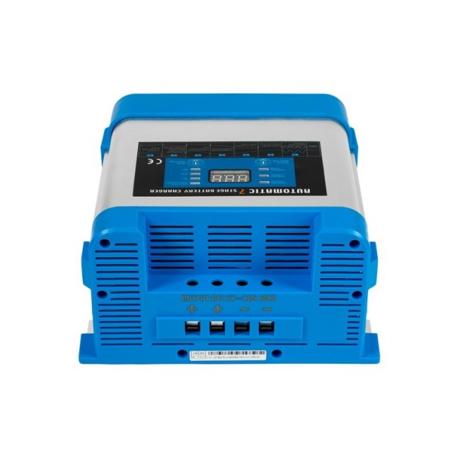 AZO Digital 24V AC Battery Charger BC-20 PRO 10A (230V/24V) LCD 7-stage charger