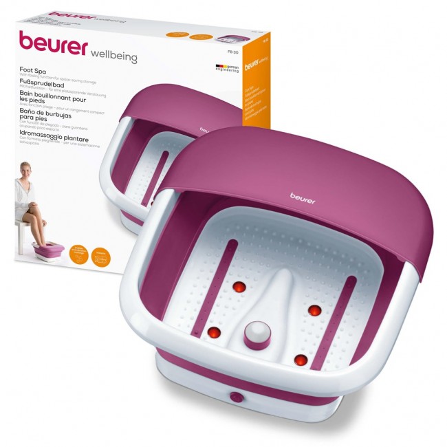 Beurer FB 30 foot bath White, Lilac Beurer FB 30 foot bath White, Lilac
