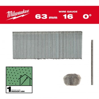 MILWAUKEE PIN PINS 16G/63mm/0 FOR M18 FN16GS /2500pcs.