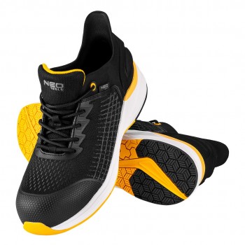 P buty robocze S1 SR, kompozytowy podnosek, wyprofilowany zapiętek, rozmiar 43