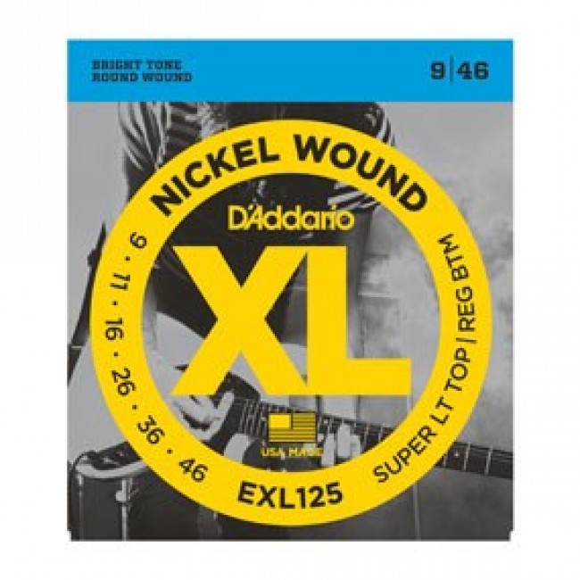 D'Addario EXL125 - electric guitar strings (9 46)