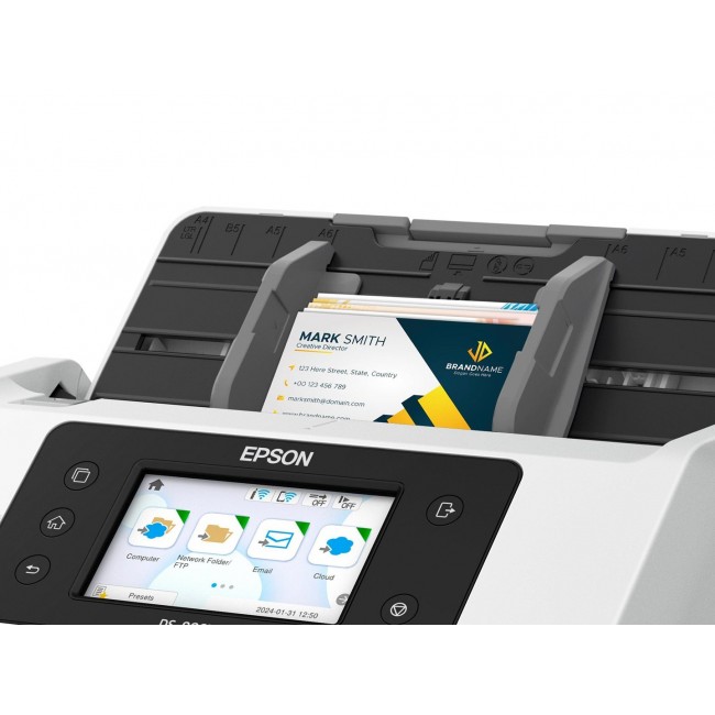 Epson WorkForce DS-900WN Sheet-fed scanner 600 x 600 DPI A4 White Epson WorkForce DS-900WN Sheet-fed scanner 600 x 600 DPI A4 White