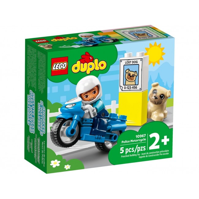 LEGO DUPLO 10967 Police motorbike