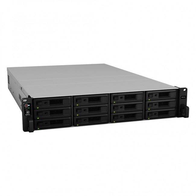 Synology RackStation RS3618xs NAS Rack (2U) Intel Xeon D D-1521 8 GB DDR4 DiskStation Manager Black Synology RackStation RS3618xs NAS Rack (2U) Intel Xeon D D-1521 8 GB DDR4 DiskStation Manager Black