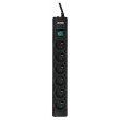 Ever Optima 5m Black 6 AC outlet(s) 250 V