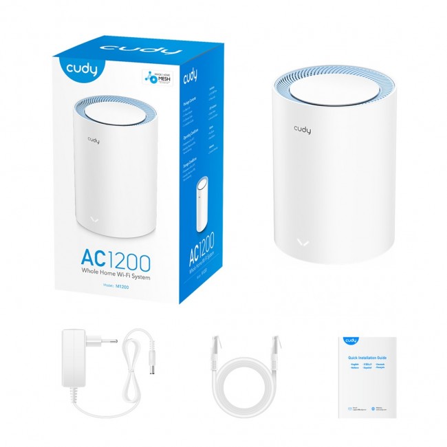 Router/Repeater Cudy Wi-Fi Mesh AC1200 Router/Repeater Cudy Wi-Fi Mesh AC1200