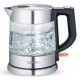 Severin WK 3468 electric kettle 1 L 2200 W Black, Stainless steel, Transparent Severin WK 3468 electric kettle 1 L 2200 W Black, Stainless steel, Transparent