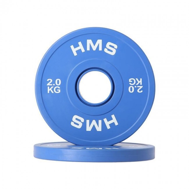 HMS Fitness CBRS20 2 pc(s) Olympic Rubber-coated weight disc HMS Fitness CBRS20 2 pc(s) Olympic Rubber-coated weight disc