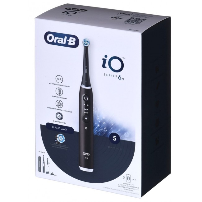 Oral-B iO Series 6 Adult Rotating toothbrush Black Oral-B iO Series 6 Adult Rotating toothbrush Black