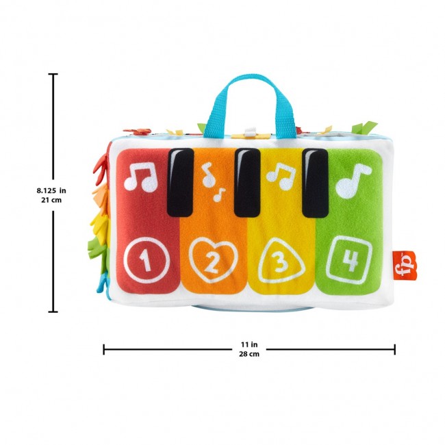 Fisher-Price Soft Piano Play & Kick HND54 p1 MATTEL